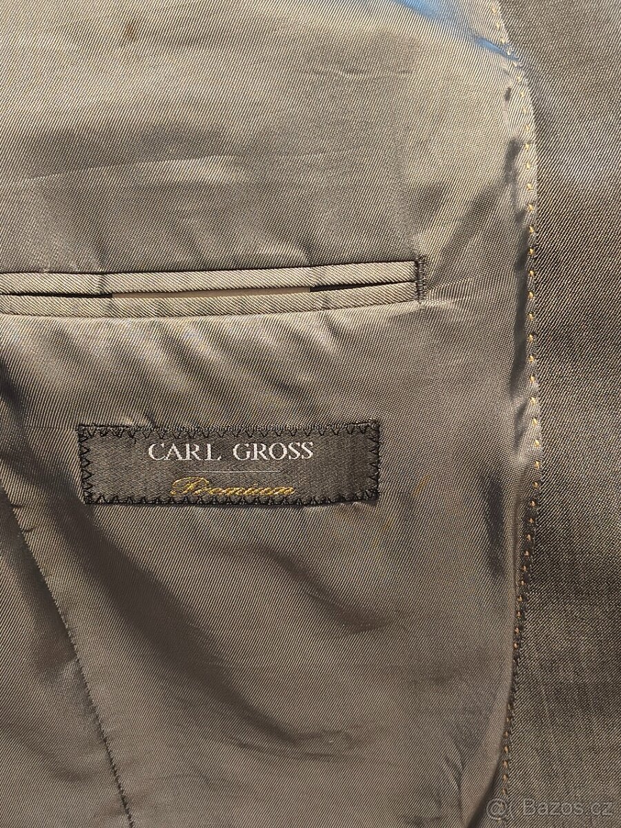 Oblek - CARL GROSS, Vel. 48 - 4