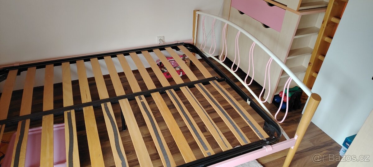 Italská postel 190x160cm bez roštu - 4