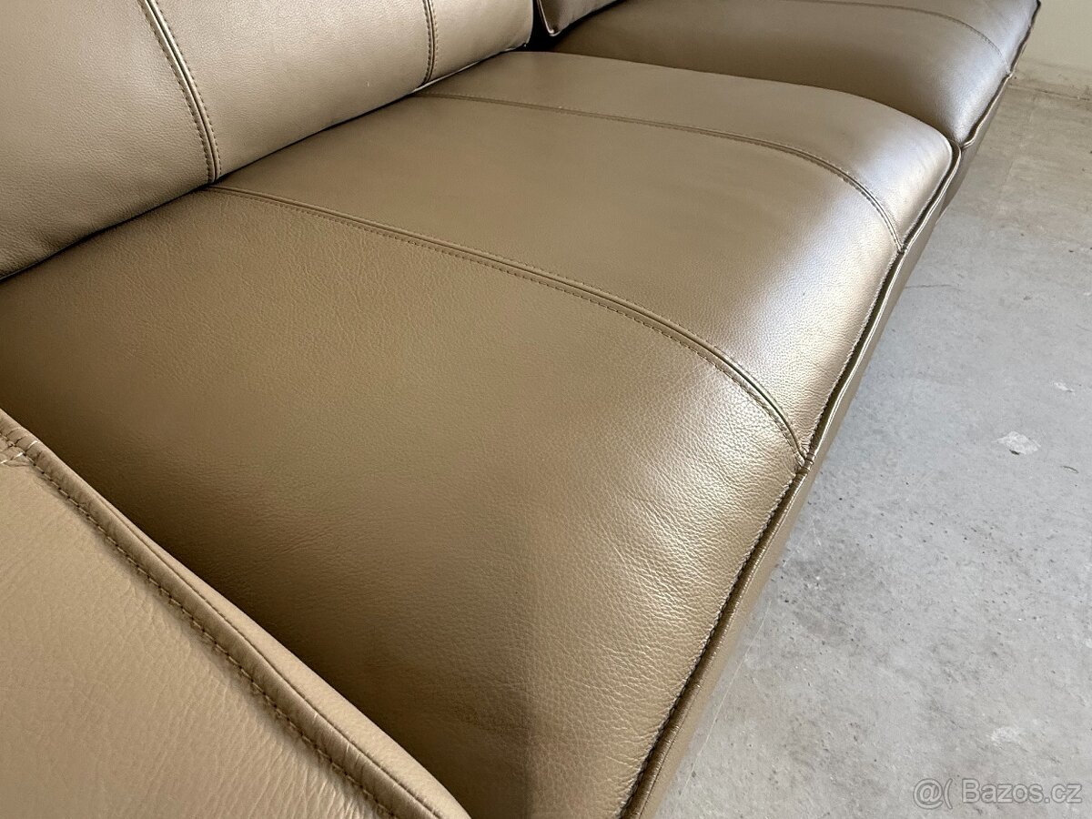 Elegantní kožená Pohovka - 4