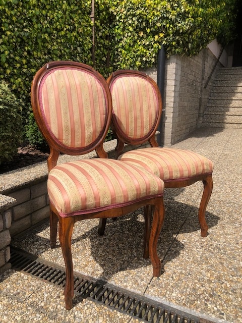 2ks židle biedermeier - 4