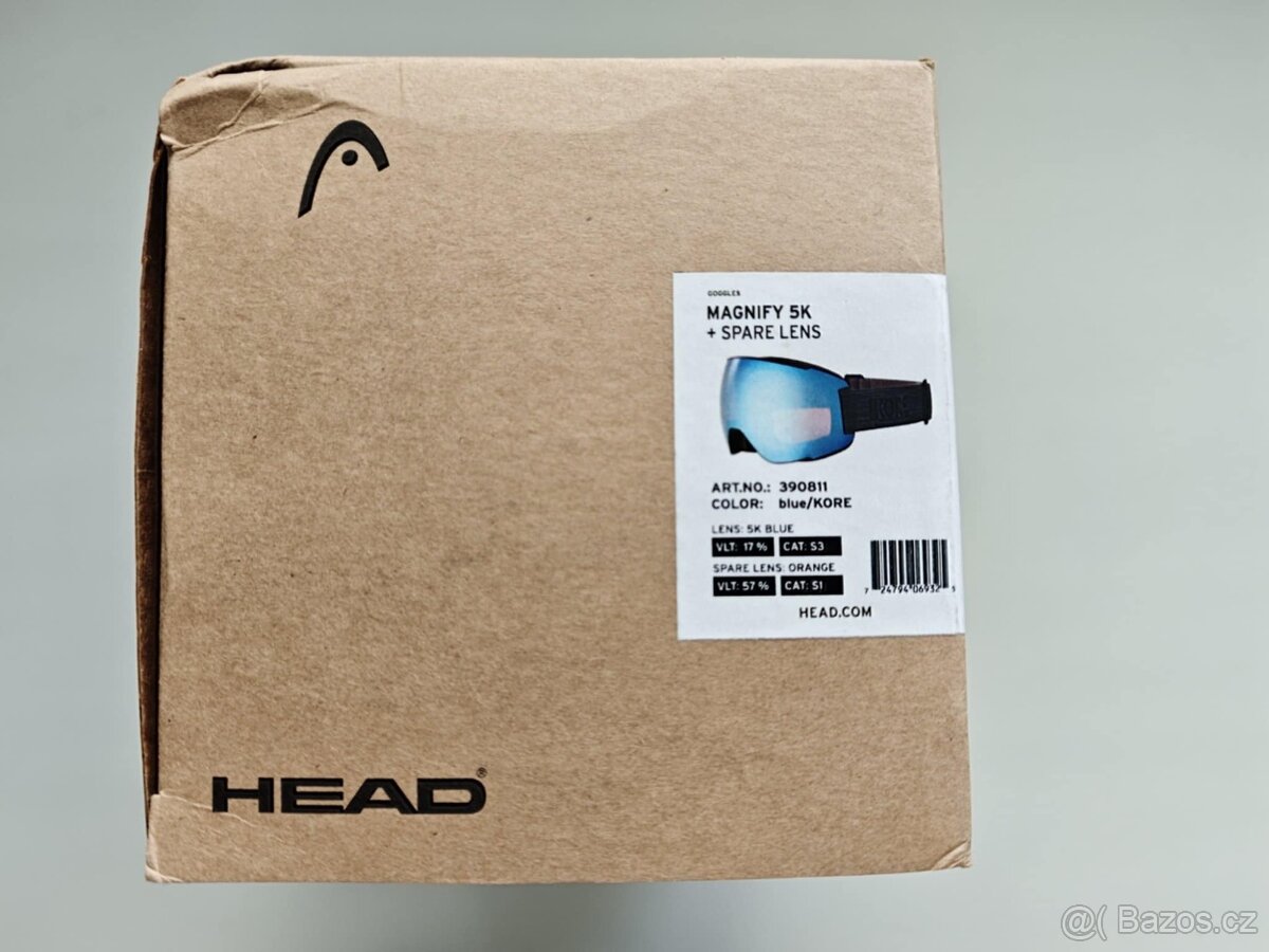 lyžařské brýle HEAD MAGNIFY 5K,magneticky zornik,zanovni - 4
