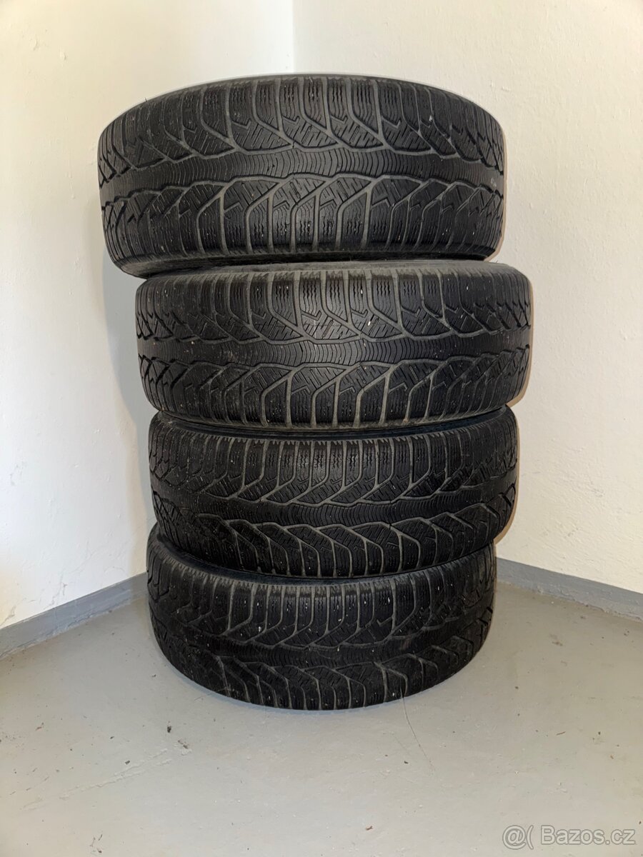 Alu kola FIAT + zimní pneu Kleber Krisalp 205/55 R16 - 4