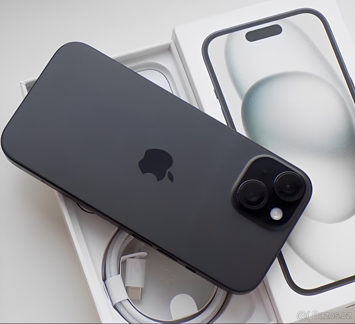 iPhone 15 Black BATERIE 100% TOP - 4