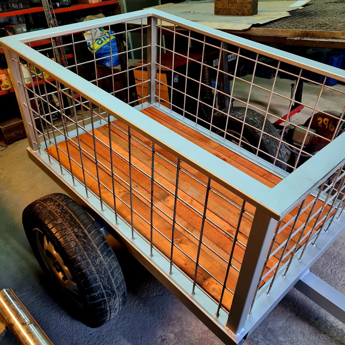 Vozík za traktůrek nebo čtyřkolku - 4