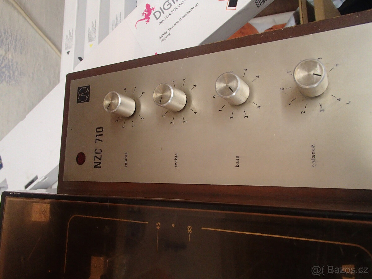 Gramofon Tesla NZC 710 plus repro Dual CL11 - 4