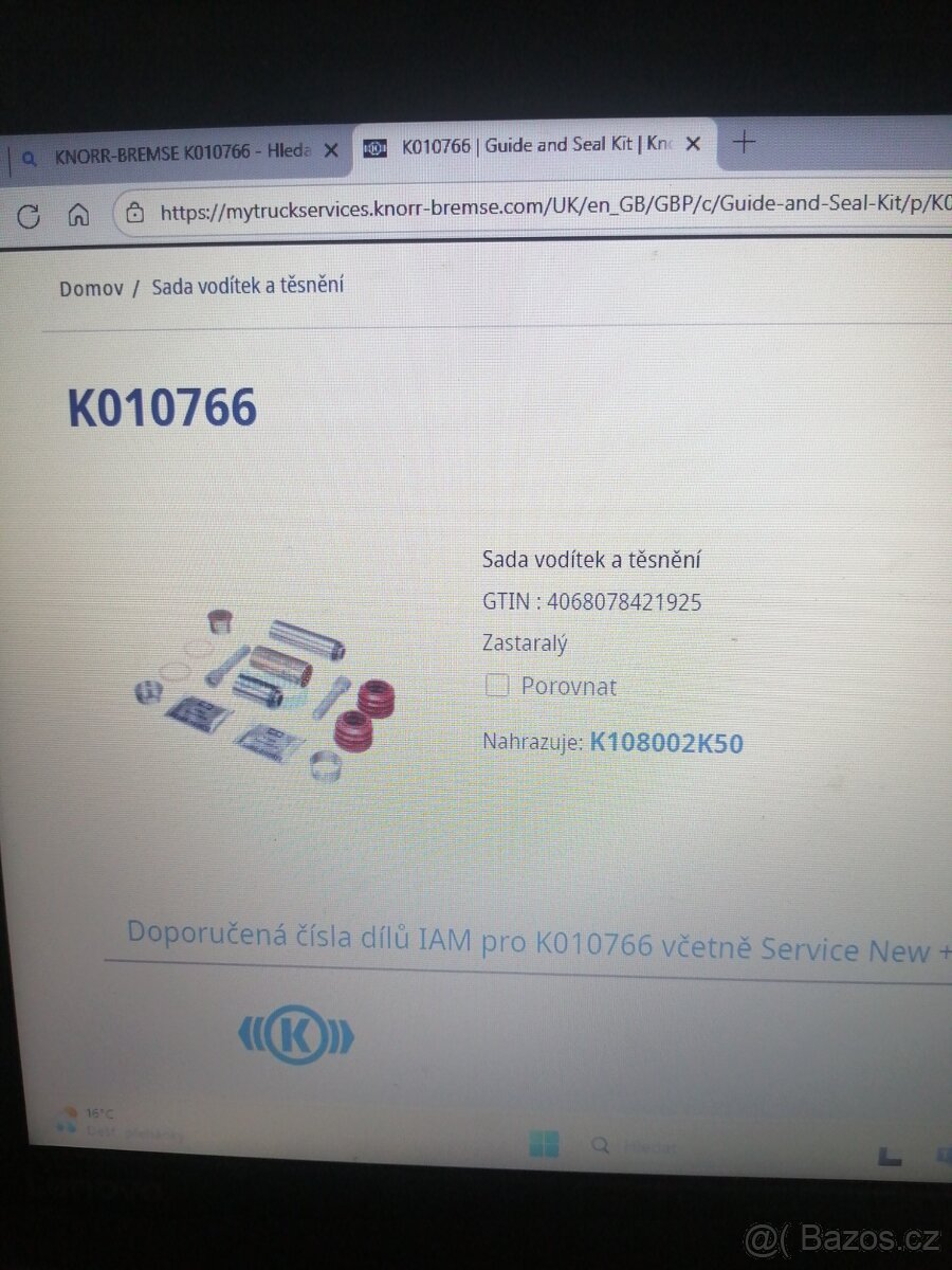 0pravna sada brzd KNORR-BREMSE - 4