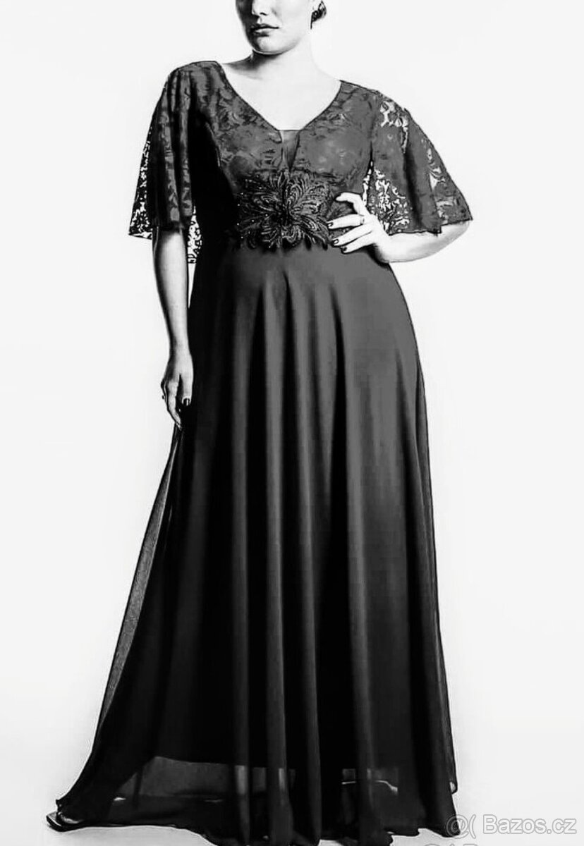 NOVÉ plesové šaty KRAJKOVÉ - 4