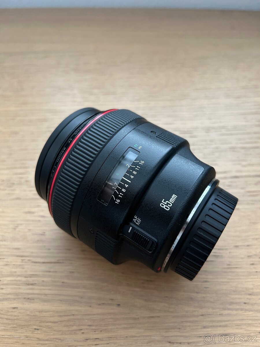 Profesionálny objektív Canon 85mm f1.2L II USM - 4