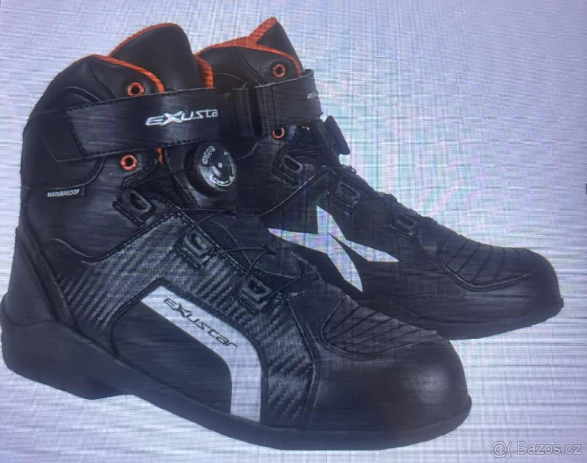 DÁMSKÉ Kotníkové motocyklové boty - 4