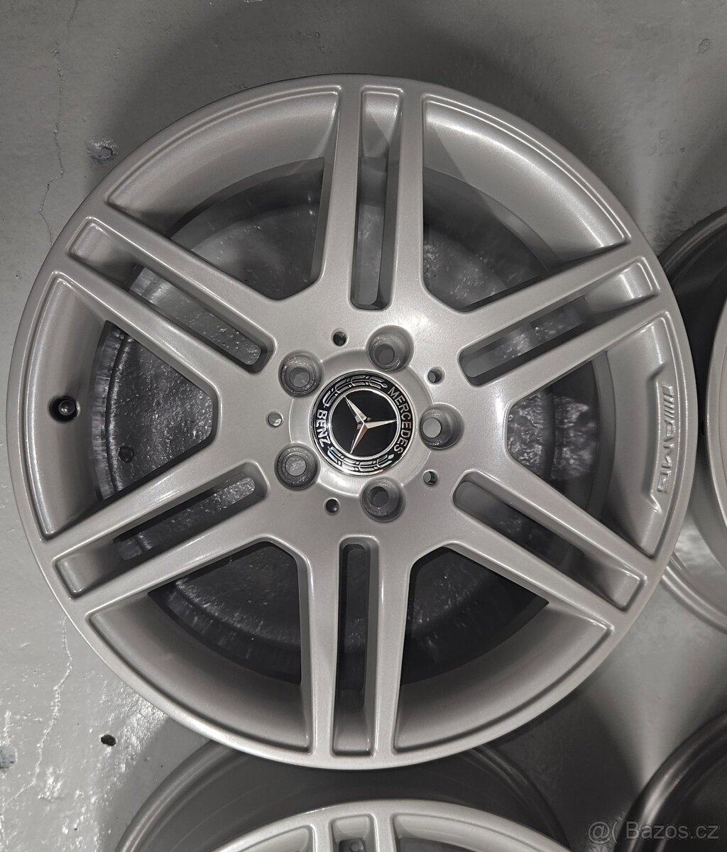 Alu sada kol Mercedes R17 5x112 2rozměr - 4