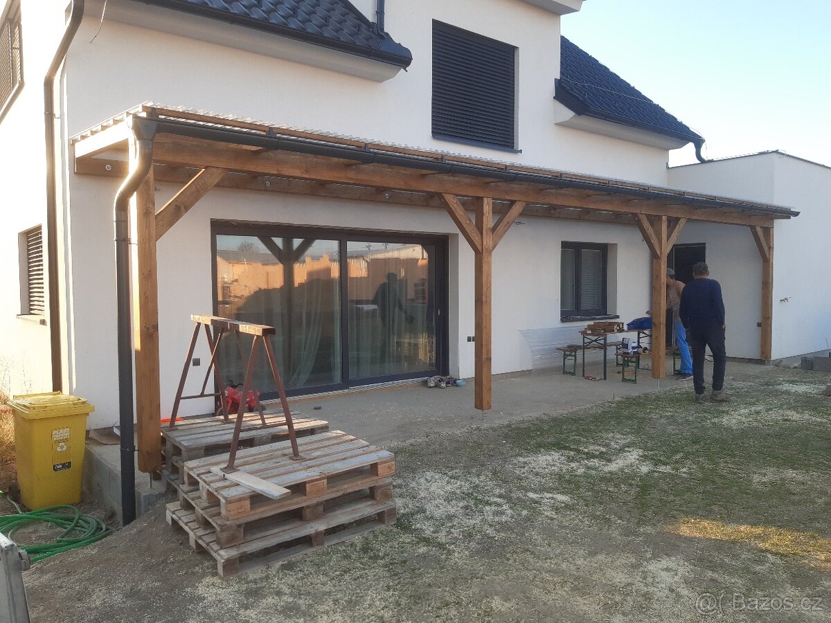 výroba pergol, tesařské práce - 4