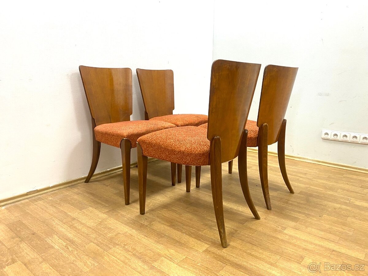 Židle Halabala retro 60. léta - 4