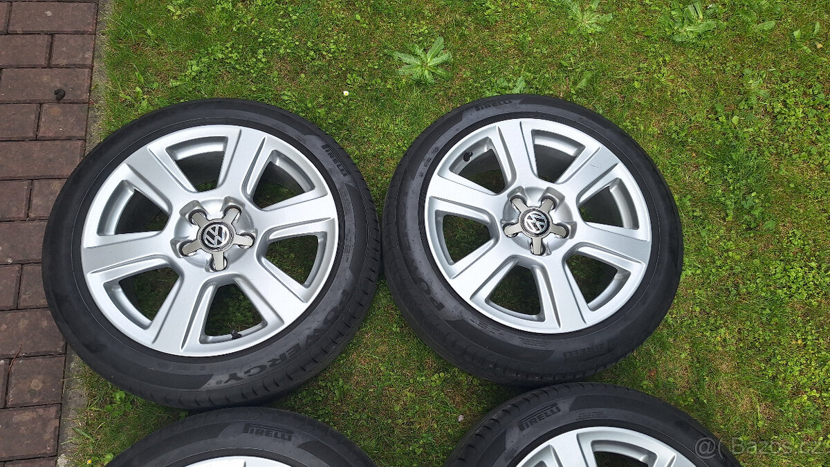 Original Audi Q5 disky R17 5x112 ET33 - 8R0601025S - 4