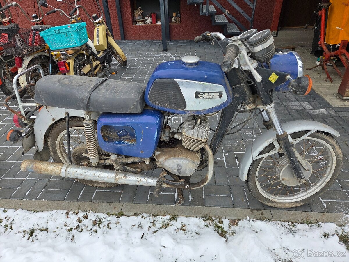 MZ TS 125 bez TP, veterán r.v.1981 - 4