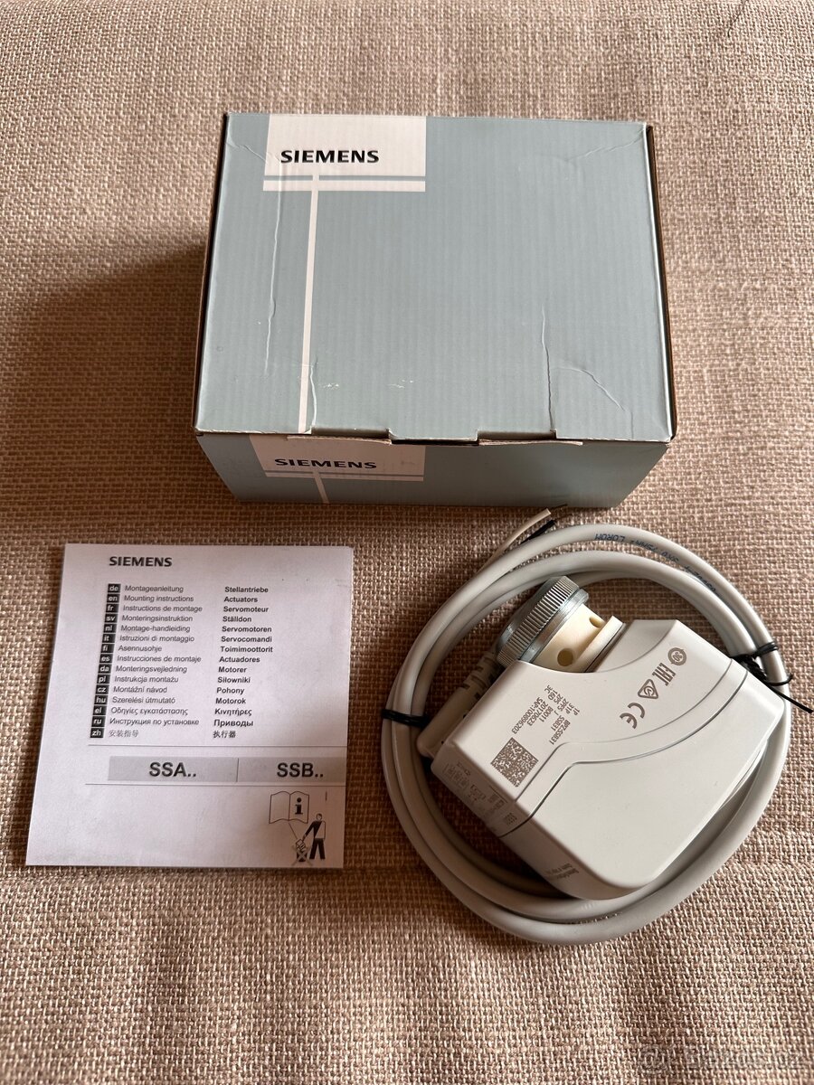 Siemens SSB31 (230V) + ventil VXP45.10-1.6 PN16 – nové - 4