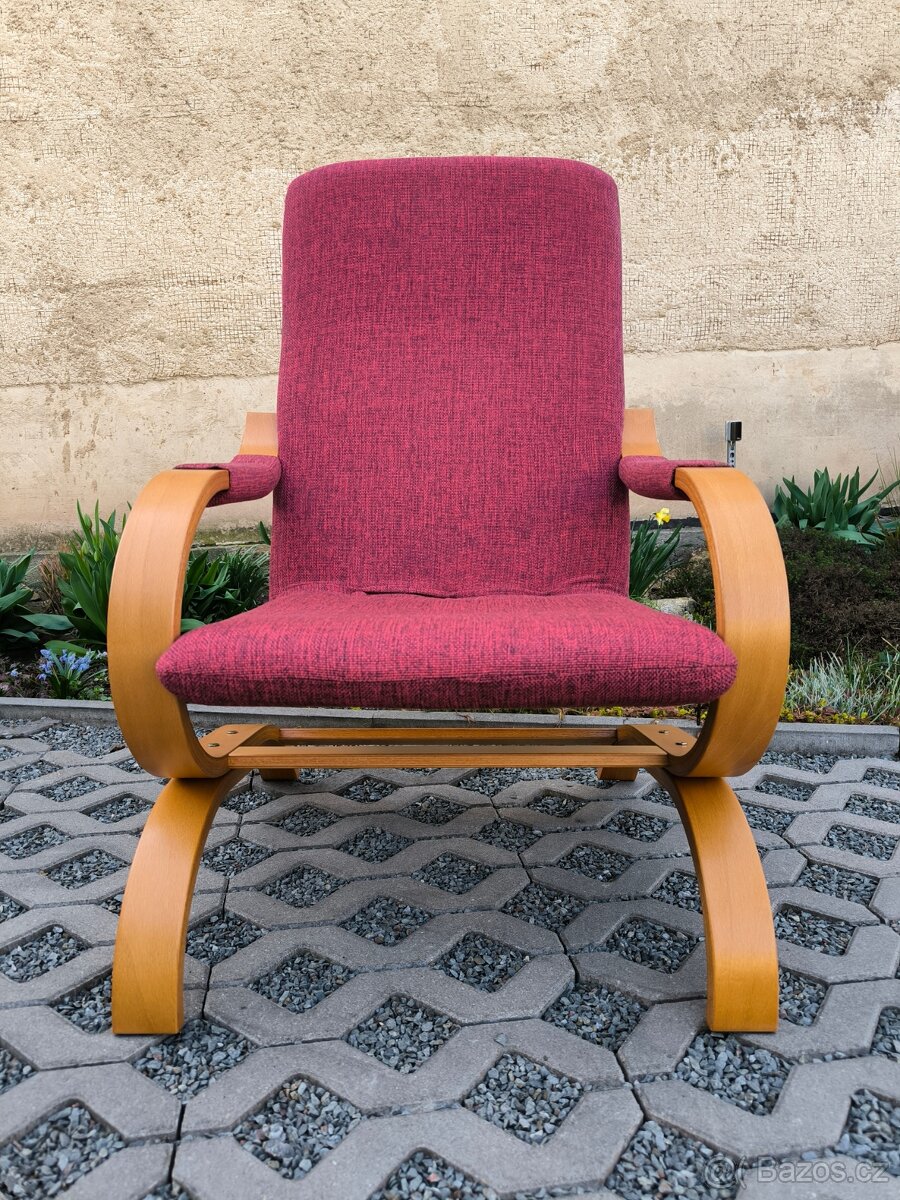 Moderní designové pohupovací křeslo - 4