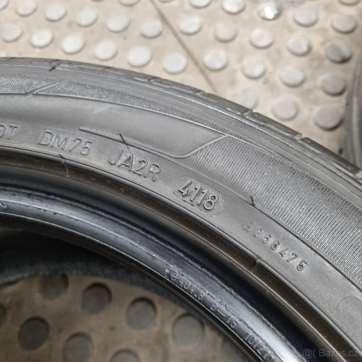 4x Letní 215/45 R16 5mm DUNLOP - 4