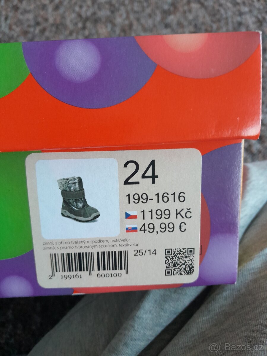 Dětské zimní boty 24 - 4