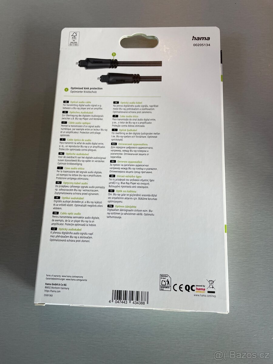 Hifi systém + opticky kabel - 4