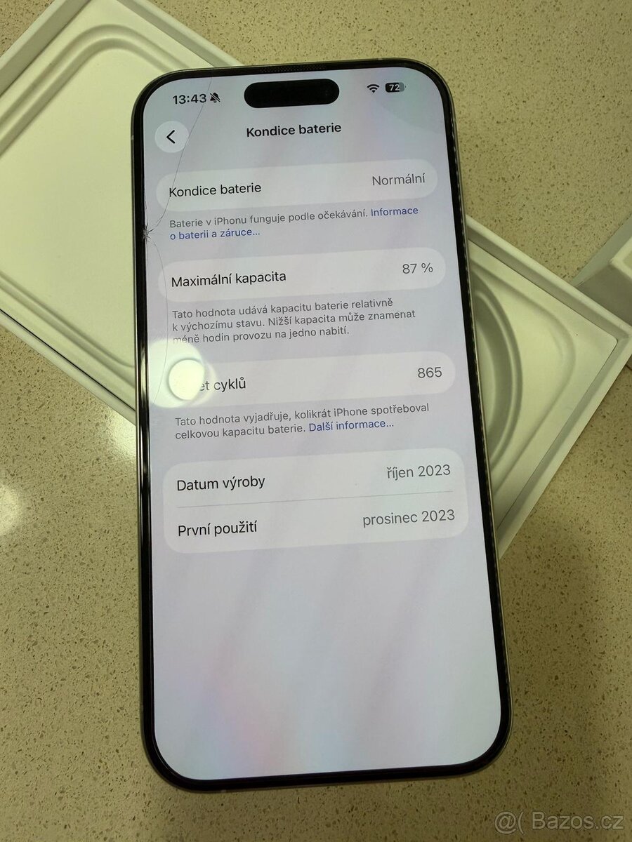 Prodám IPhone 15PRO 128GB - 4