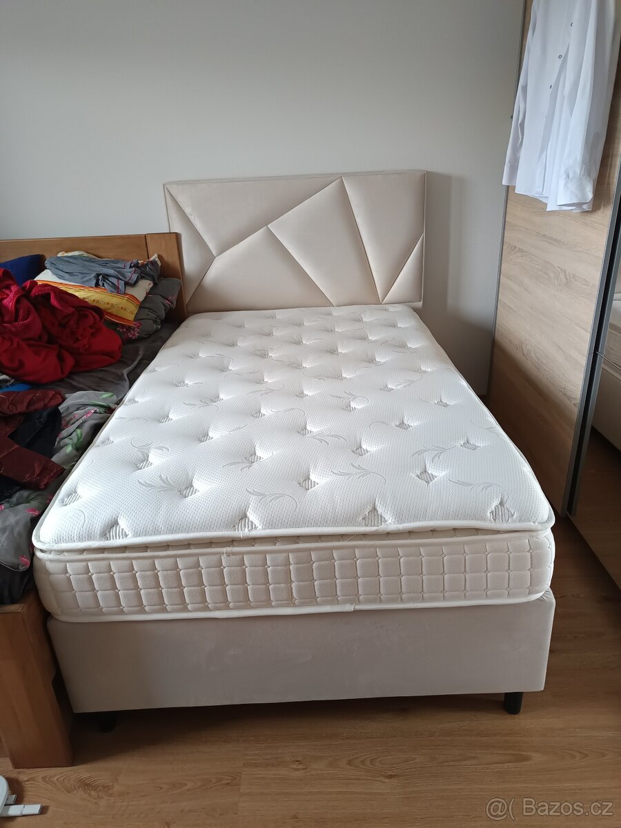 Prodám novou postel s úložným prostorem. - 4