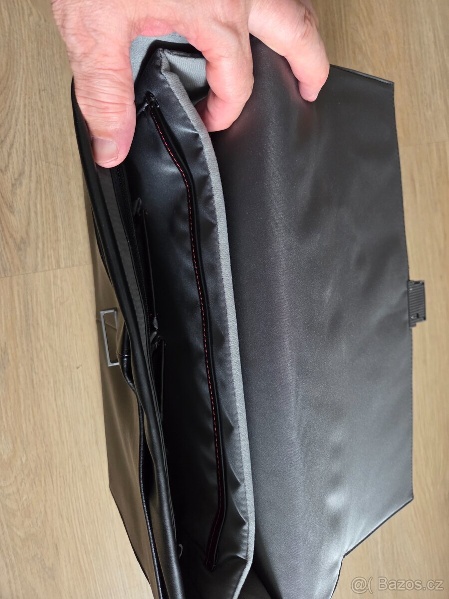 Luxusní kožená taška na notebook Lenovo - 4