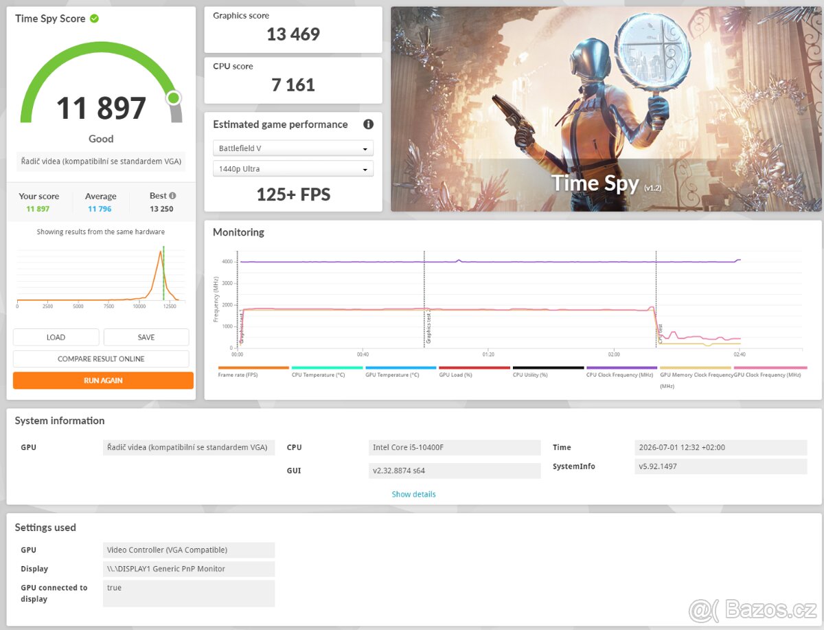 Herní PC Intel i5 / RTX 3070 / 16 GB / 1 TB NVME - 4