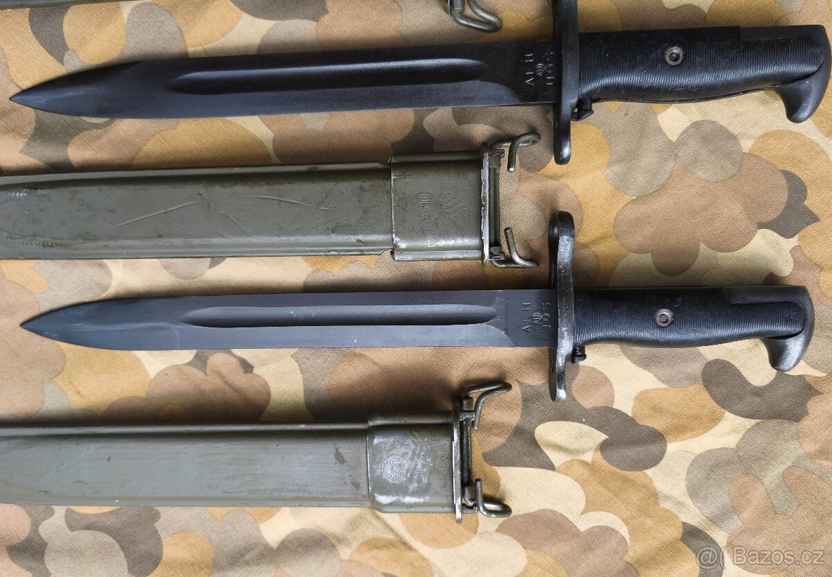 US army ww2 M1 Garand bodáky/bajonety - 4