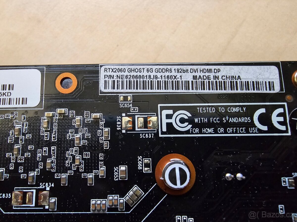 Prodám NVIDIA GeForce RTX 2060 6 GB - 4