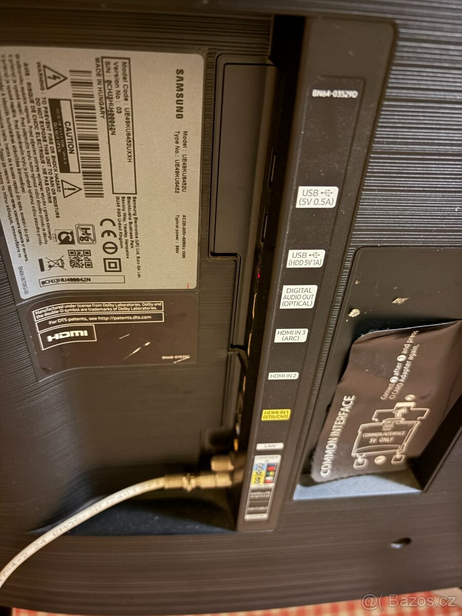 4K Smart Televize Samsung UE49KU6452 - 123 cm-Wifi - 4