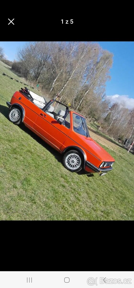 Vw Golf MK1 Cabrio - 4