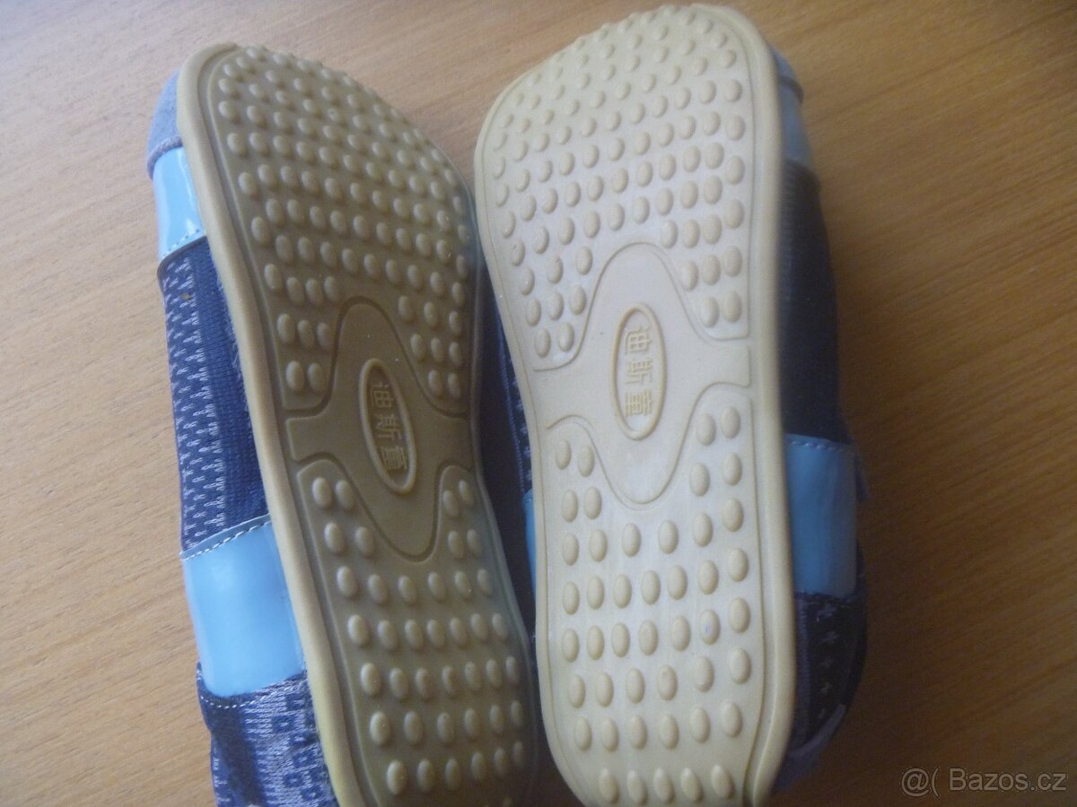 nové světlemodré barefoot tenisky vel. 30 - 4