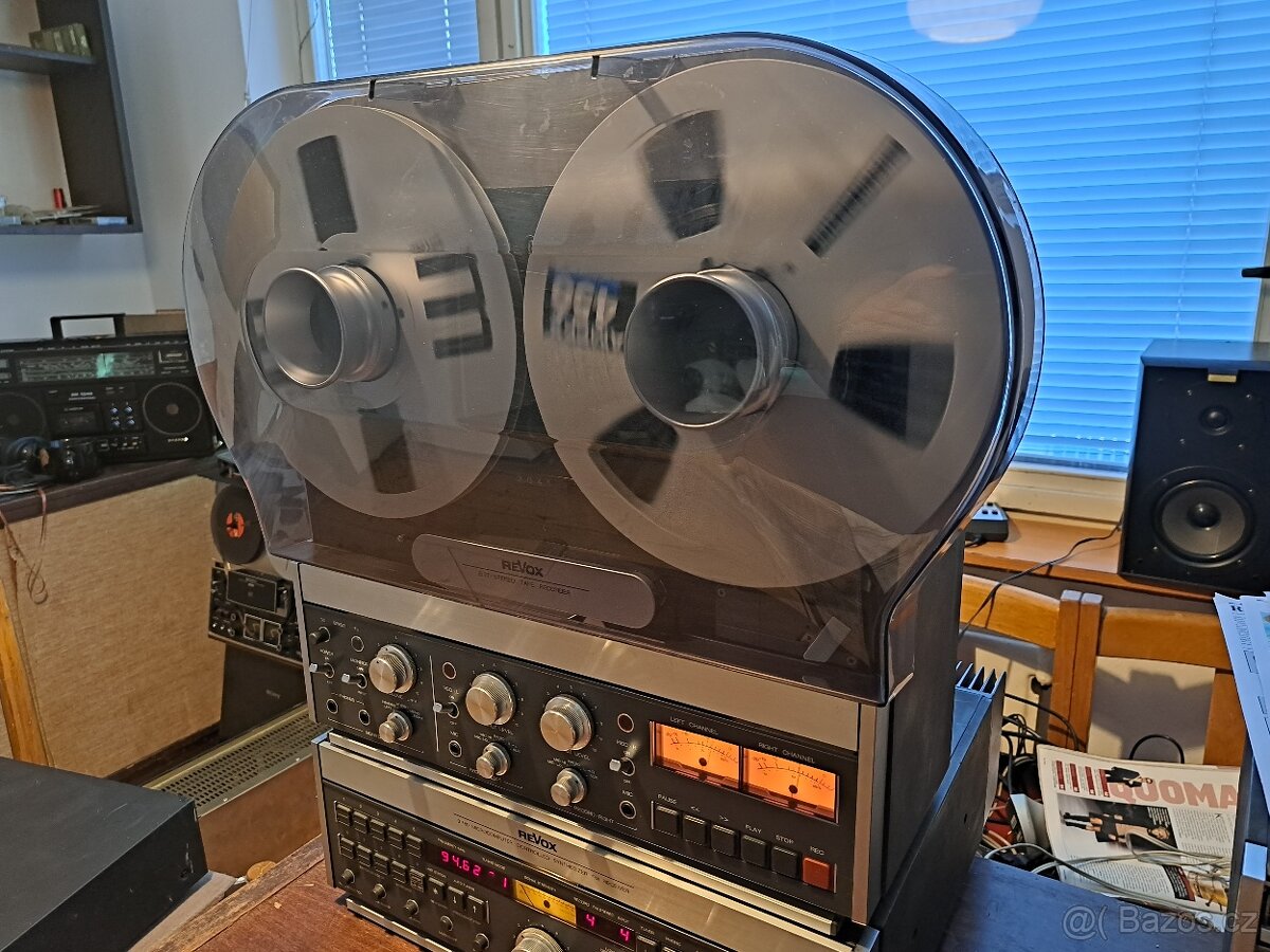Revox B-77 top stav s příslušenstvím - 4