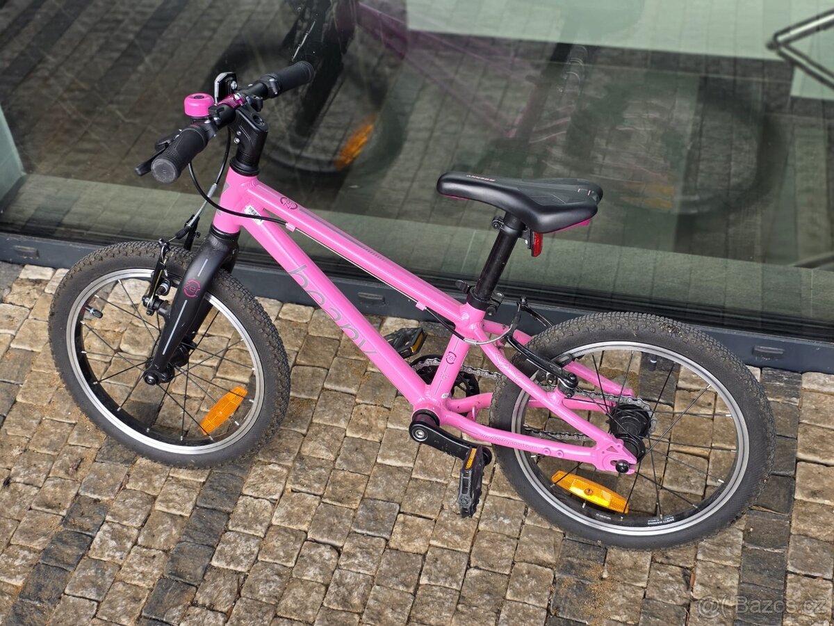 Dívčí kolo Beany 16 růžové super stav - 4