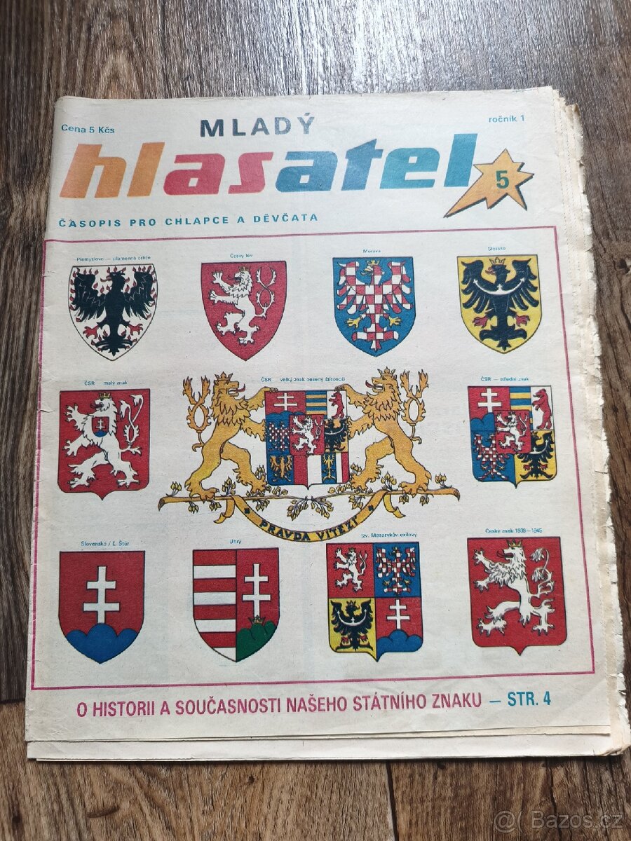 Časopis Mladý hlasatel a Junák 1990, 8ks - 4