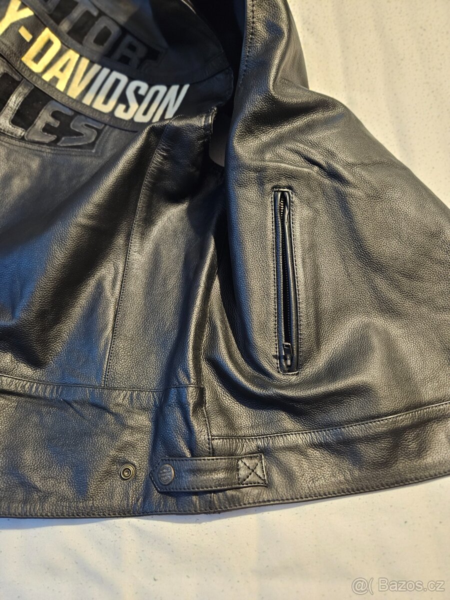 Kožená vesta Harley Davidson - 4