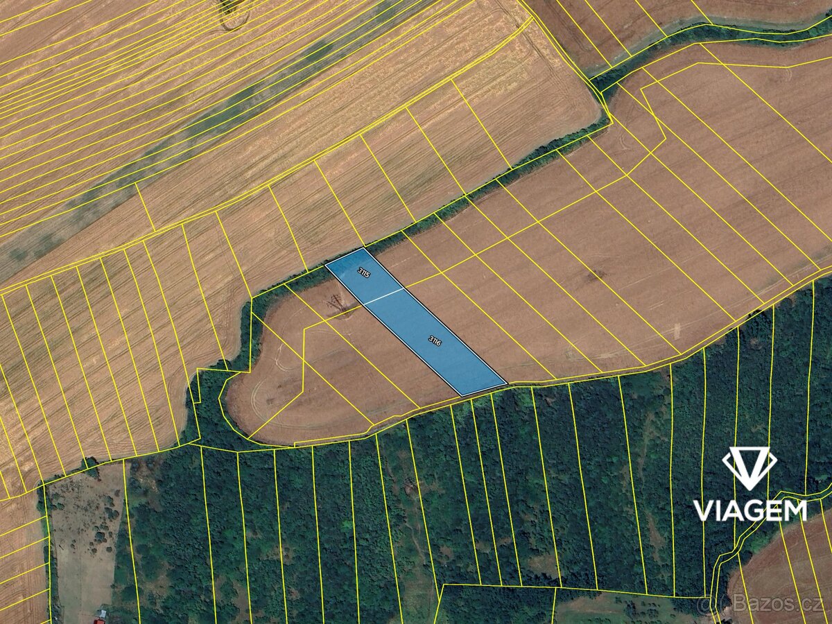 Pole 4 770 m², Podíl 25 % o výměře 1 193 m² - 4