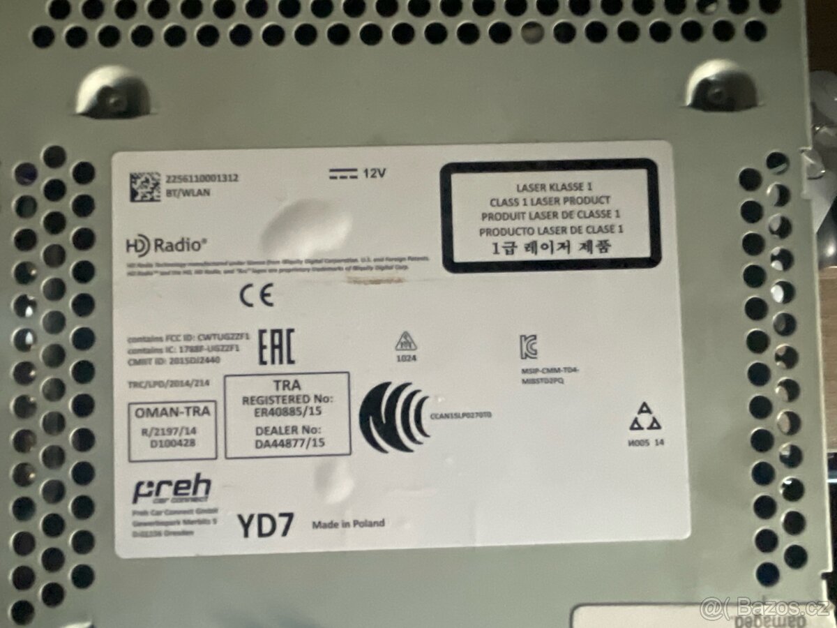 Originální autorádio VW MIB2 STD2 PQ - 4