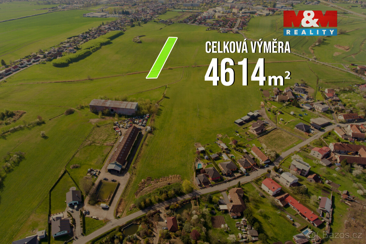 Prodej pozemku k bydlení, 4614 m², Holice - 4