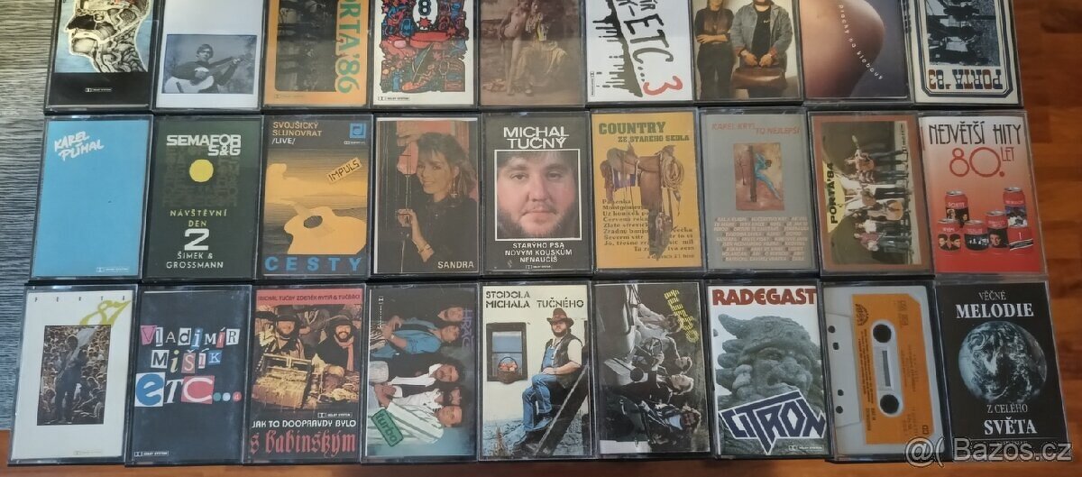 MC kazety - Staré originální magnetofonové kazety - 4