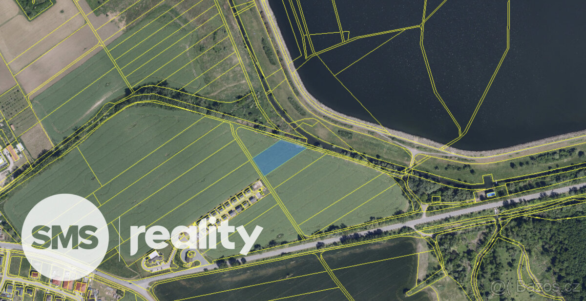 Prodej pole v blízkosti vodní nádrže Nové mlýny, 3519 m2 - 4