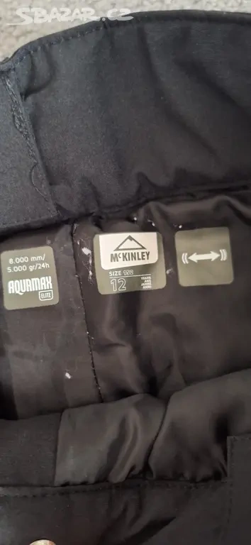 Dětské dívčí lyžařské kalhoty McKinley vel.152 - 4