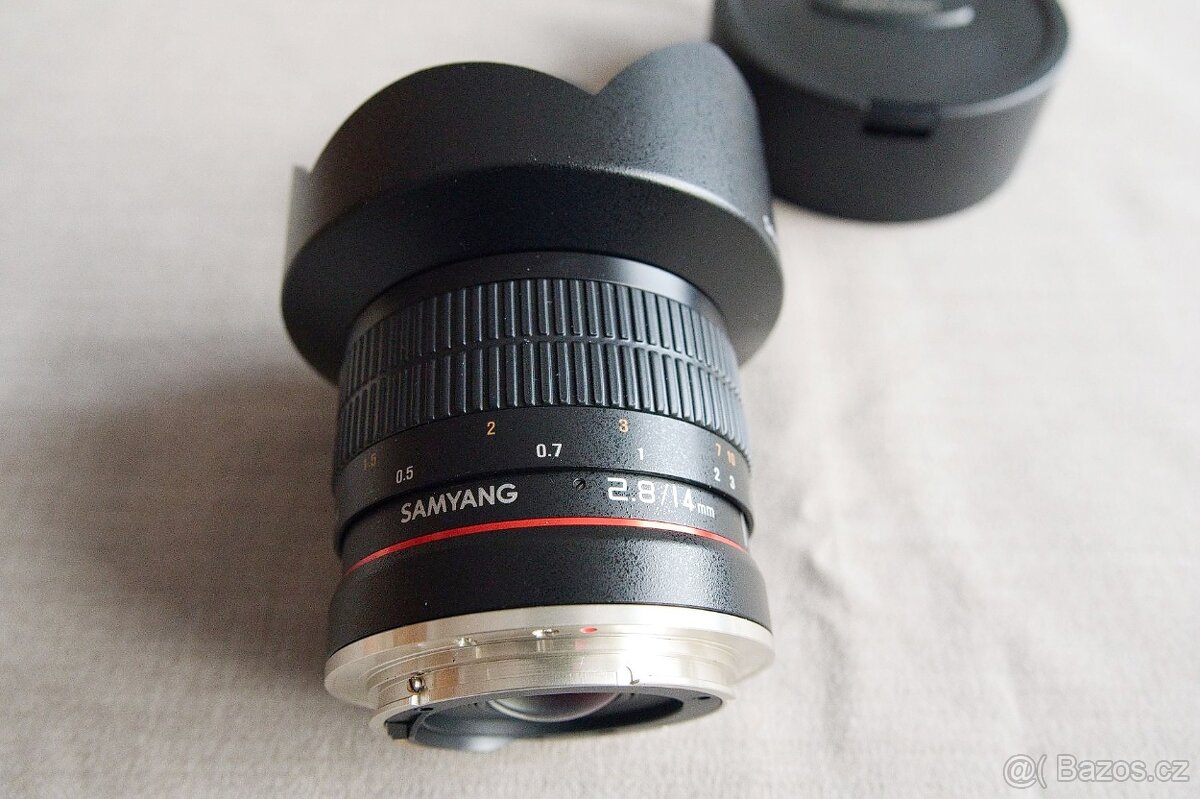 Samyang 14 mm f/2,8 ED AS IF UMC AE pro Canon - 4