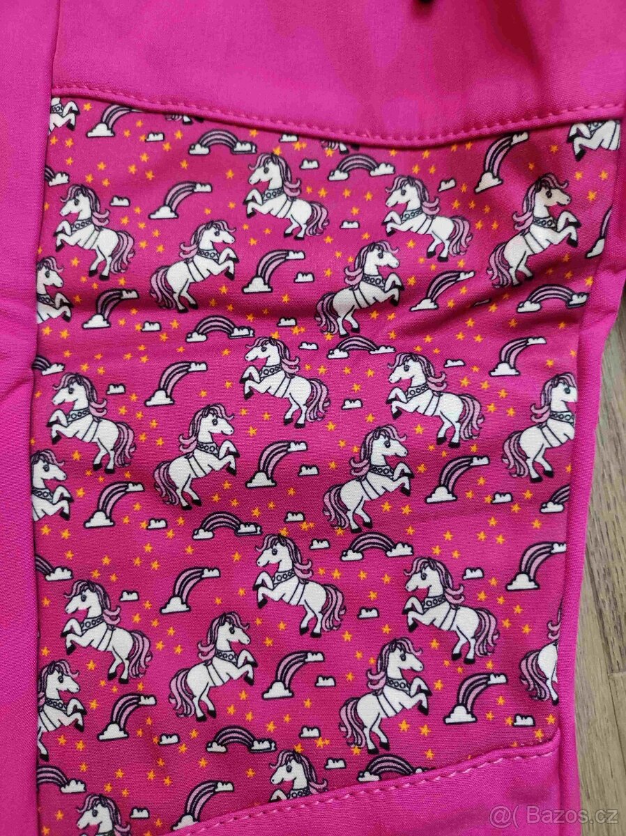 Softshellové teplé kalhoty obrázkové nové - 4