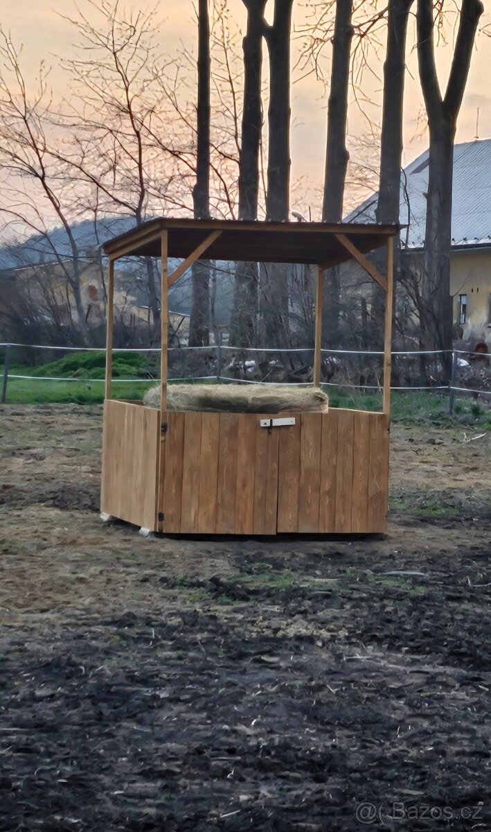 Přístřešek, krmelec na seno - 4