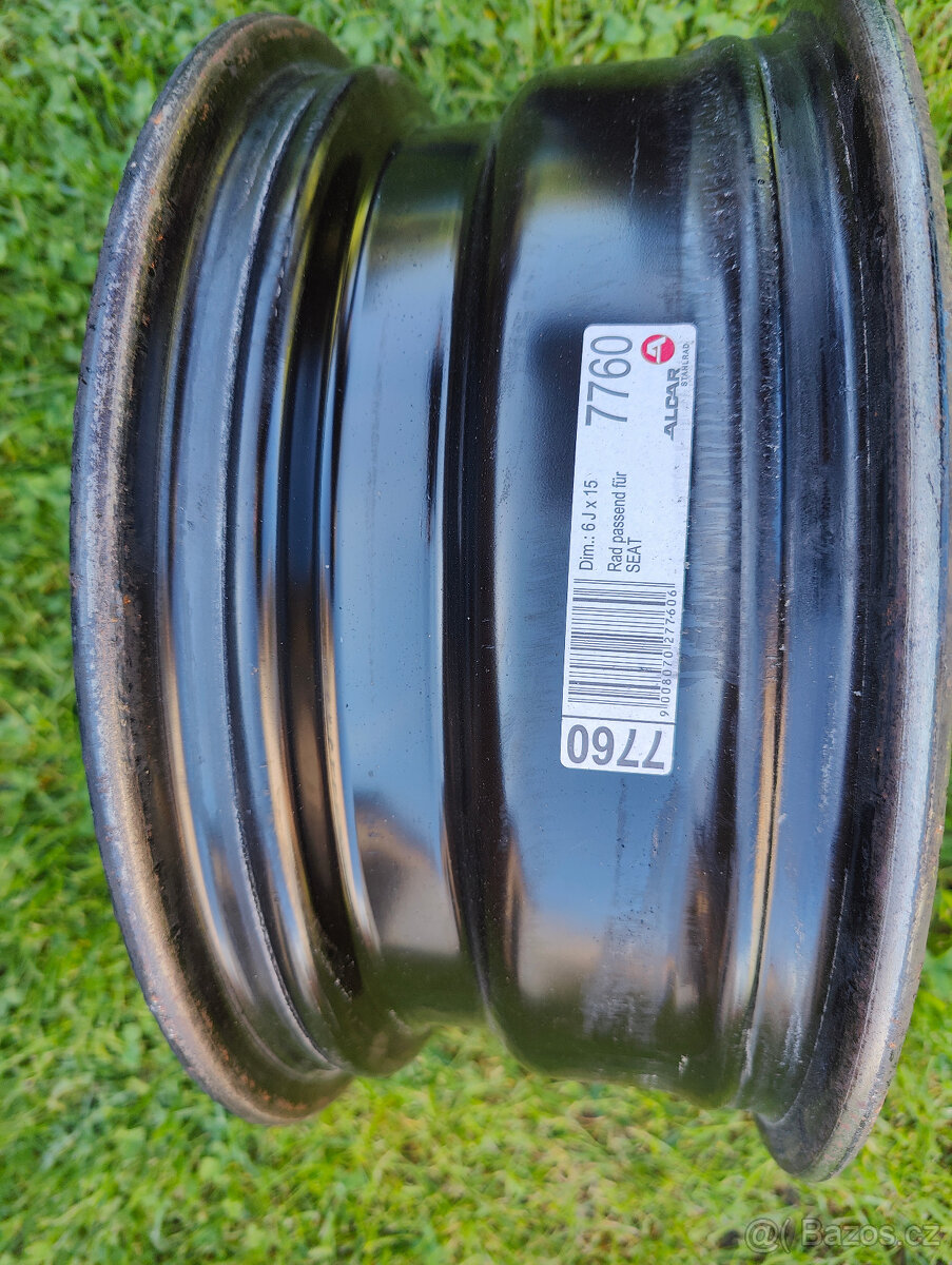 Disk 6Jx15, 5x100 ET38 Škoda Rapid, Fabia 3 atd. - 4