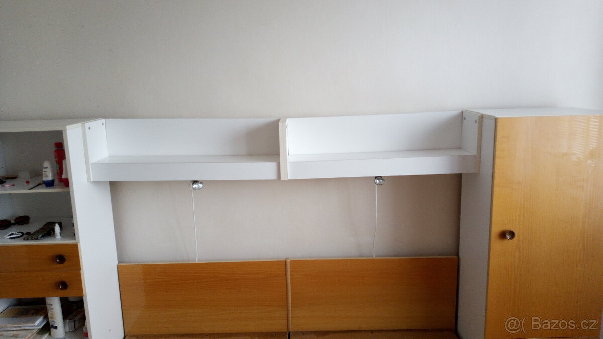 Ložnicová stěna pěkný stav - 4