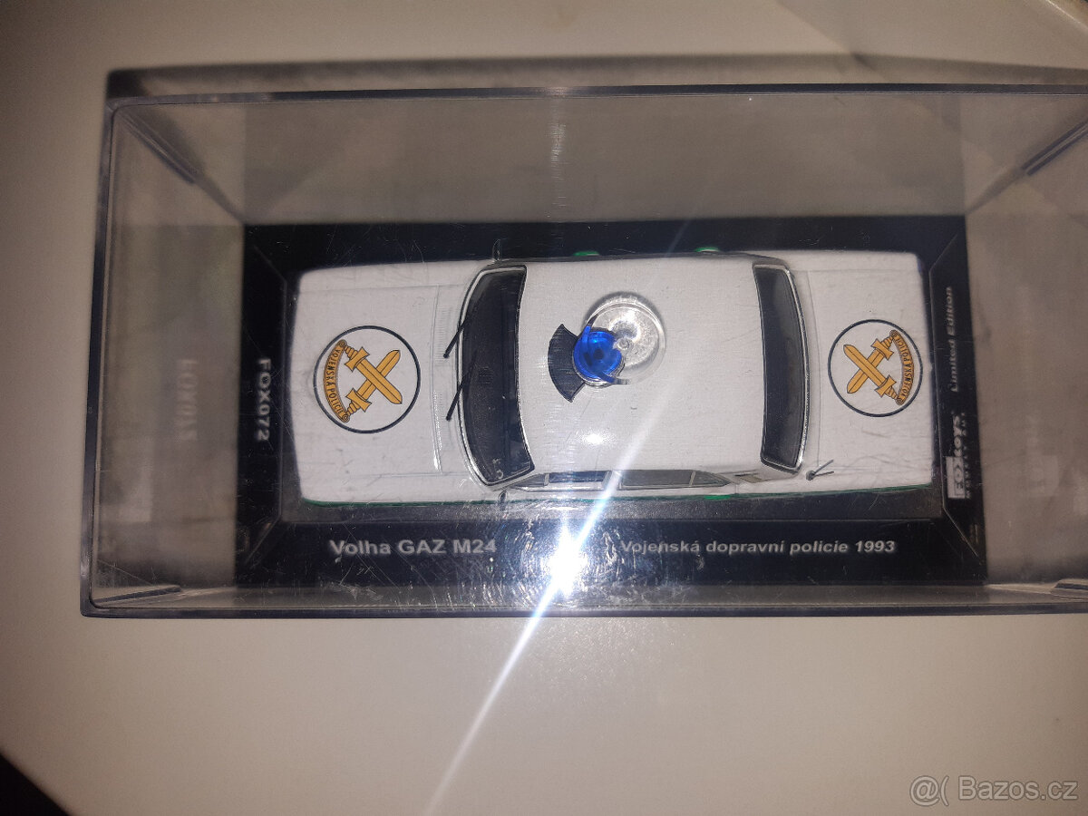 Volha GAZ M24 Vojenská dopravní Policie 1993.Limitka.. - 4