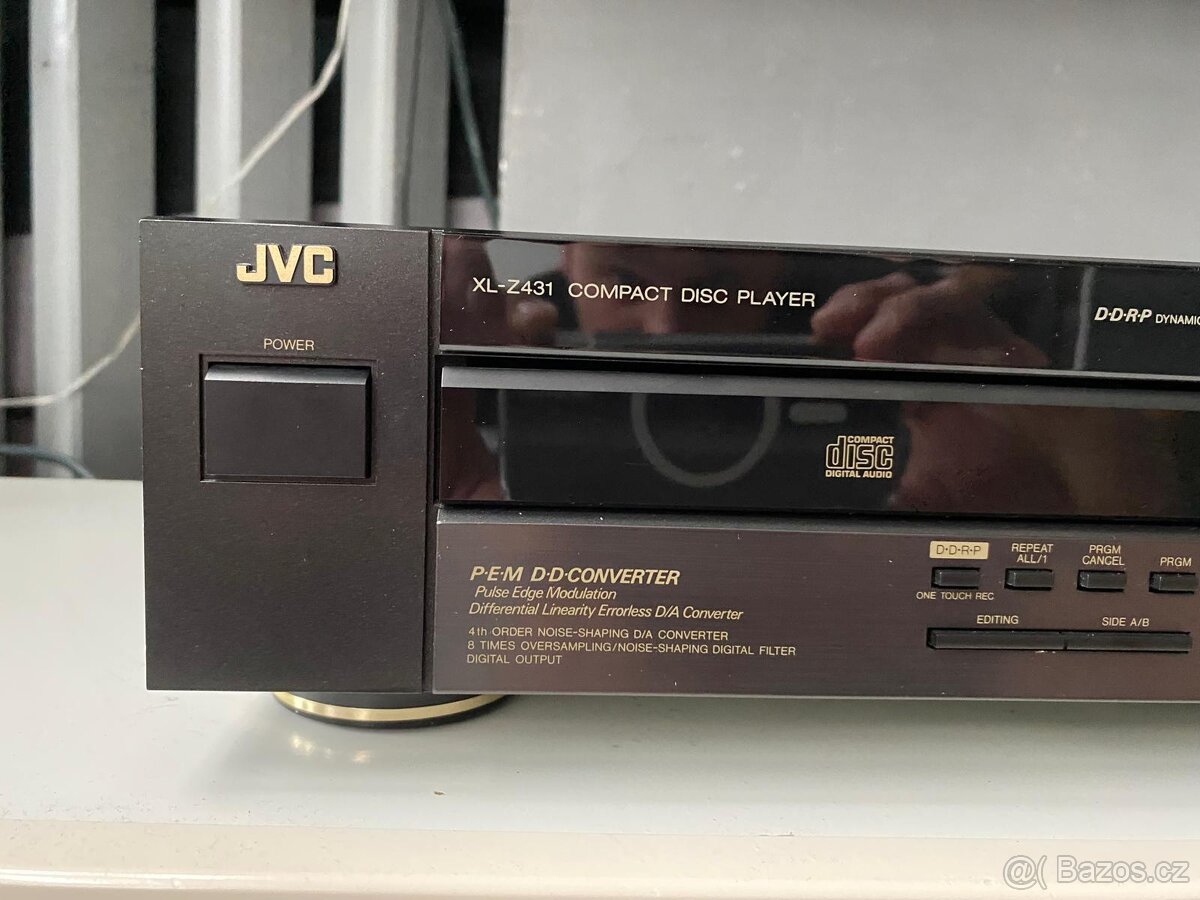 Cd přehrávač JVC XL-Z 431 bk /Japan 1990/ TOP STAV - 4