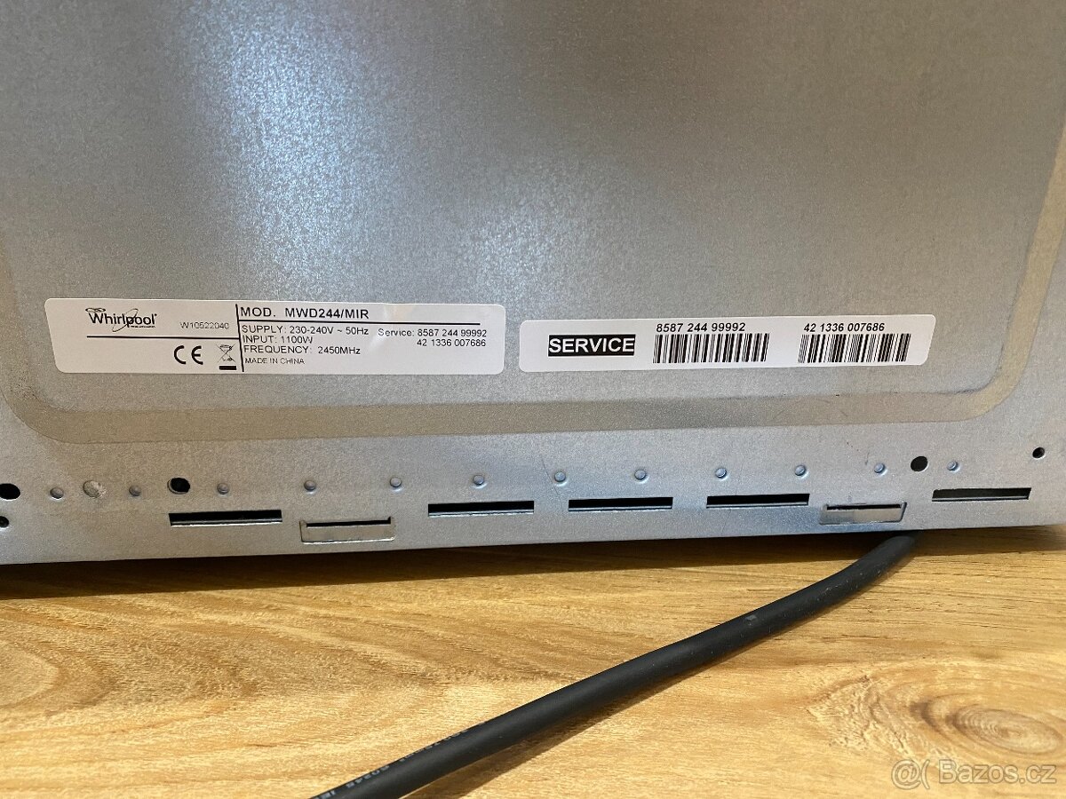 Mikrovlnná trouba Whirpool MWD244/MIR - 4